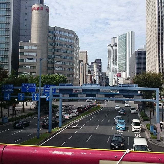 #曽根崎通 から #大阪城 に向かいますかね。#徒歩 でね #さむねこさんぽ #大阪