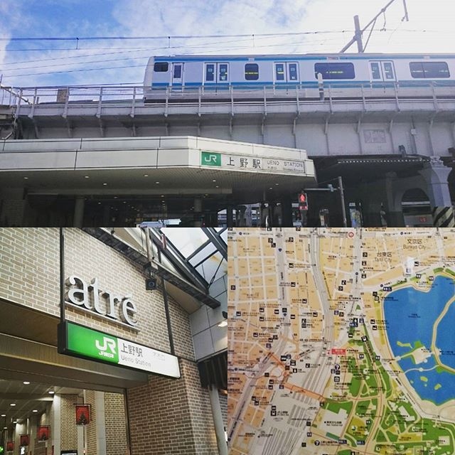 #山手線一周 #上野駅 #到着 ！ 今日は #上野駅 から #御徒町駅 まで追加で #散歩 行っとくにゃ！