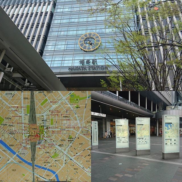 #旅猫 #福岡 二日目スタートですにゃ！今日は福岡駅から天神方面をせめるにゃ！ #散歩 #嫁探しの旅