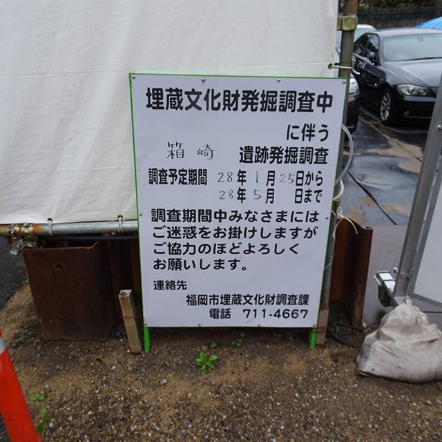 #箱崎 ってば何が埋まってるの？？ #福岡 #散歩 #旅猫 #嫁探しの旅