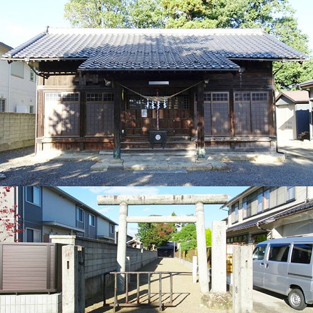 福島駅周辺の散歩 邨社神明神社 ですな。大分駅からはなれたから駅に戻ります