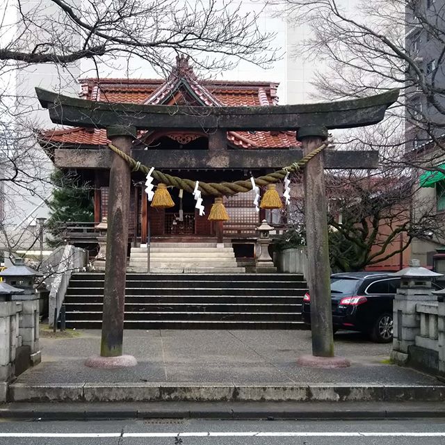 #パワースポットめぐり 白鬚神社 映画の撮影で使われたらしい #侍猫散歩